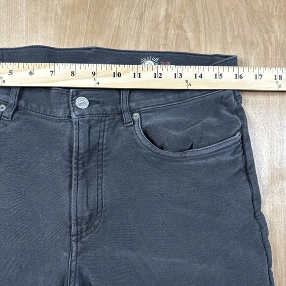 Faherty Men's Size 33x32 Pants Jeans Dark Gray Slim Stretch - Picture 3 of 6